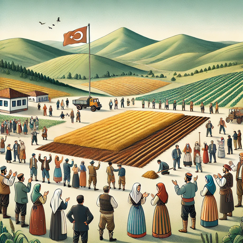 Köyümüze Tarla Kazandırıldı - 250 Dönüm